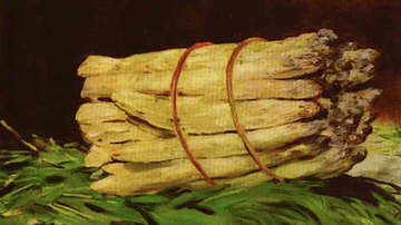 Bunch of Asparagus by Manet