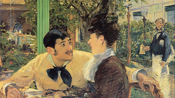 At Père Lathuille's by Manet