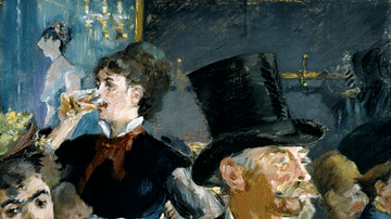 The Café-Concert by Manet