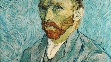 Self-portrait by van Gogh