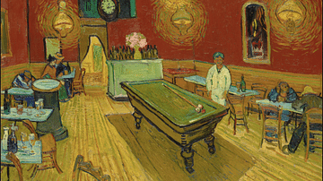 The Night Café by van Gogh
