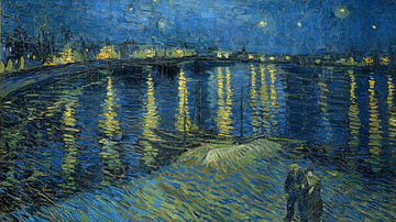 Starry Night over the Rhône by van Gogh