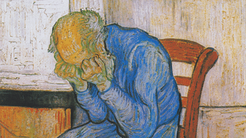 Sorrowing Old Man (At Eternity's Gate) by van Gogh