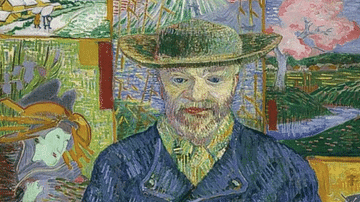 Portrait of Père Tanguy by van Gogh