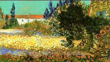 Flowering Garden by van Gogh