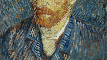 Self-portrait with Grey Felt Hat by van Gogh