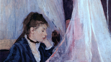 The Cradle by Morisot