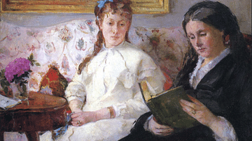 Reading by Morisot