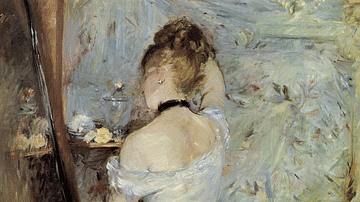 Lady at her Toilet by Morisot