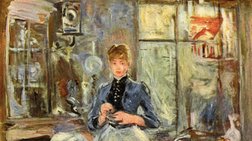In the Dining Room by Morisot