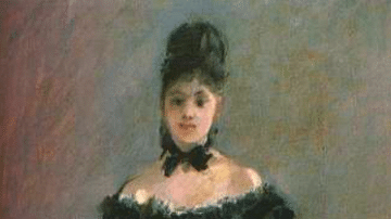 Before the Theatre by Morisot