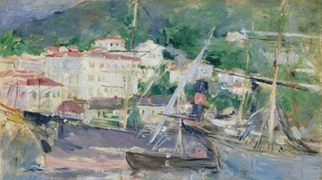 Nice Harbour by Morisot