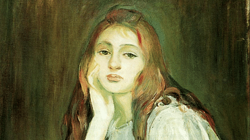Julie Daydreaming by Morisot