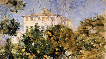 Villa with Orange Trees by Morisot