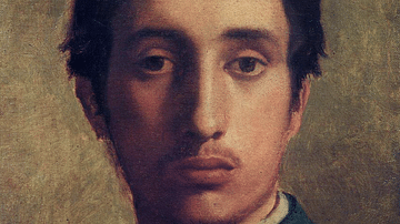 Self-portrait by Degas