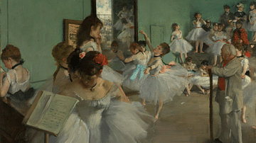 The Dance Class by Degas