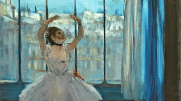 Dancer in Front of a Window by Degas