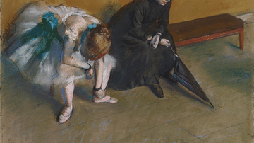 Waiting by Degas