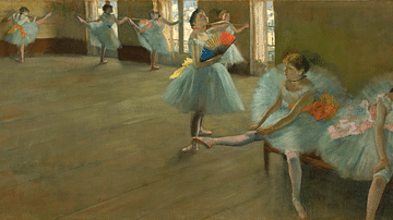 Dancers in the Classroom by Degas