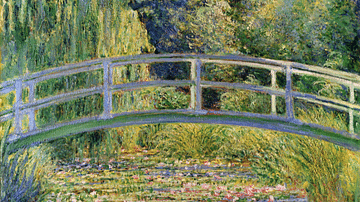 Water Lily Pond by Monet