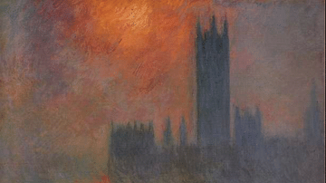 Houses of Parliament, Sunset by Monet