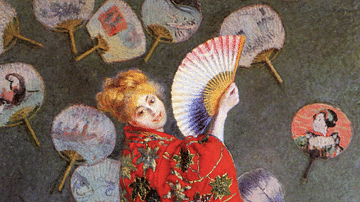 La Japonaise by Monet