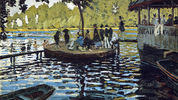 La Grenouilère by Monet