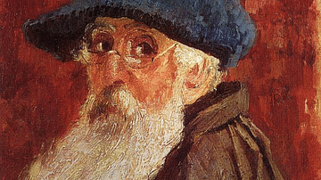 Self-portrait by Camille Pissarro