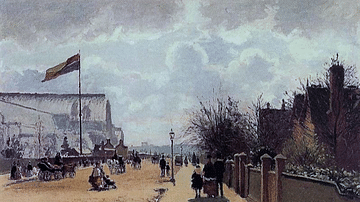 Crystal Palace by Pissarro