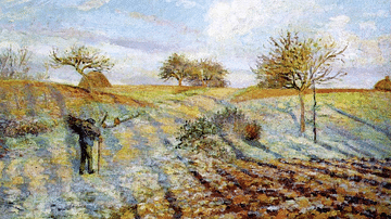 Hoar Frost by Pissarro