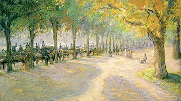 Hyde Park by Pissarro
