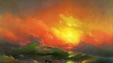 The Ninth Wave by Ivan Aivazovsky