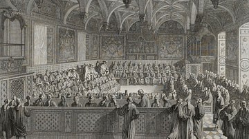 Paris Parlement Session in 1787