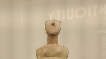 Cycladic Female Figurine