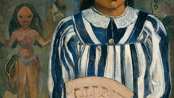 Merahi Metua no Tehamana by Gauguin