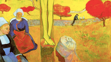 The Yellow Christ by Gauguin