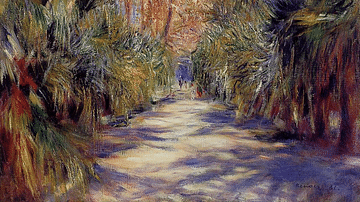 The Garden of Essai by Renoir