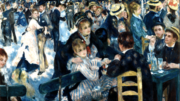 Dance at Le Moulin de la Galette by Renoir