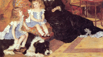 Madame Charpentier and Her Children by Renoir