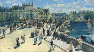 The Pont Neuf by Renoir