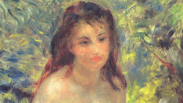 Nude in Sunlight by Renoir