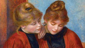 Young Girls Reading by Renoir