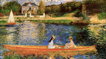 Boating on the Seine by Renoir