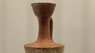 Attic White-Ground Lekythos