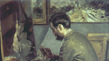 Frédéric Bazille by Renoir