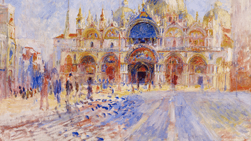 Piazza San Marco, Venice by Renoir