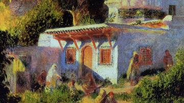Mosque in Algiers by Renoir