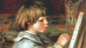 Claude Renoir Painting by Renoir