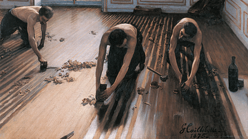 The Floor Planers by Caillebotte