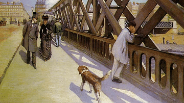 The Pont de l'Europe by Caillebotte